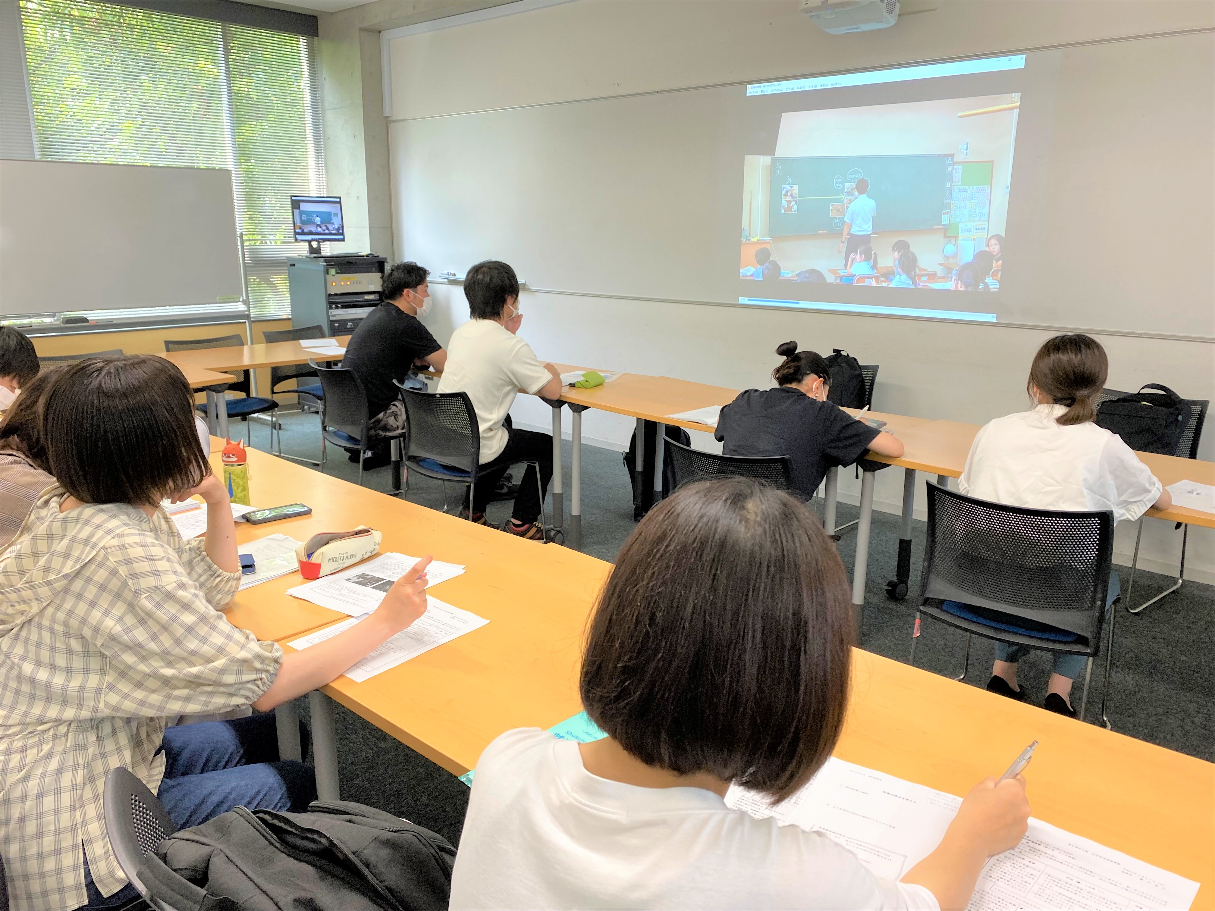 3年生 専門演習Ⅲ 授業観察 ～埼玉大学教育学部附属小学校 生活科